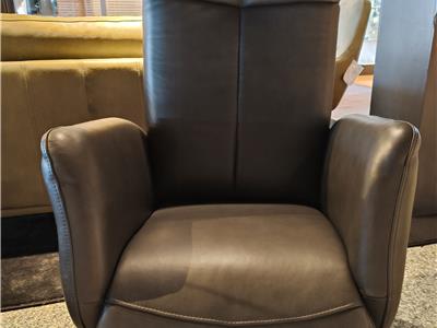 Lederland ROTTERDAM Showroommodel Mitch  Electrische Relaxfauteuil